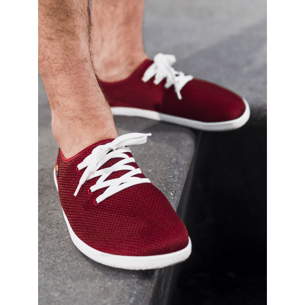 Barefoot Sneakers Be Lenka Dash - Wine Red