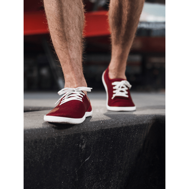 Barefoot Sneakers Be Lenka Dash - Wine Red