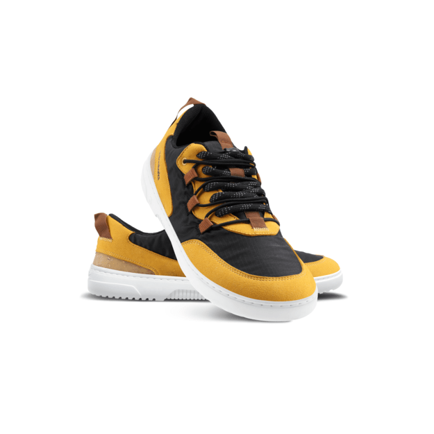 Barefoot Sneakers Barebarics - Revive - Golden Yellow & Black