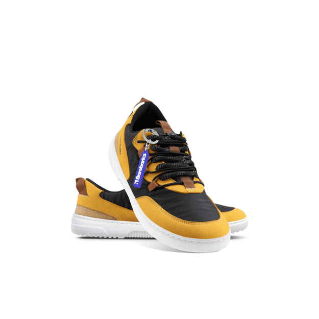 Barefoot Sneakers Barebarics - Revive - Golden Yellow & Black