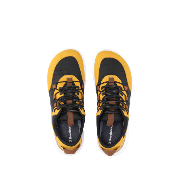 Barefoot Sneakers Barebarics - Revive - Golden Yellow & Black