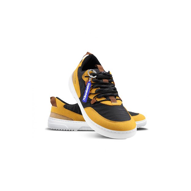 Barefoot Sneakers Barebarics - Revive - Golden Yellow & Black