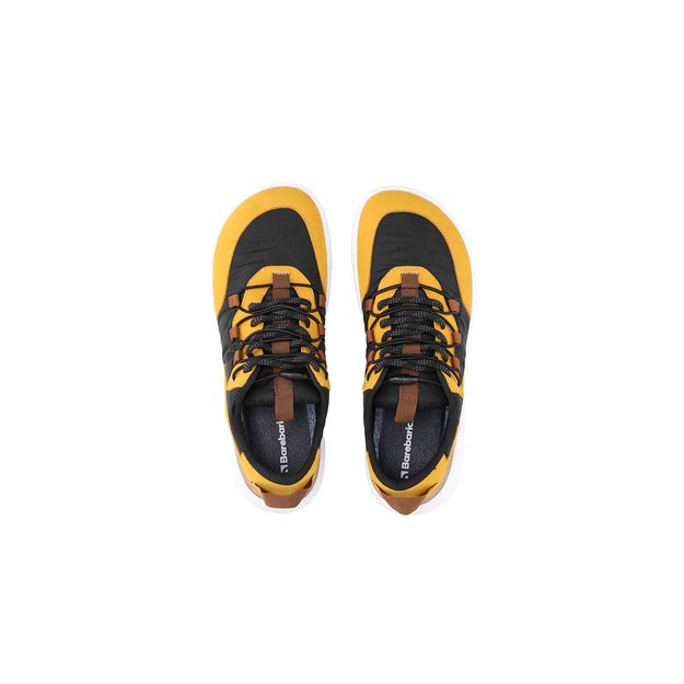 Barefoot Sneakers Barebarics - Revive - Golden Yellow & Black