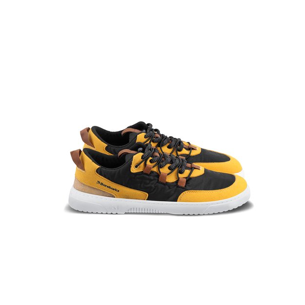 Barefoot Sneakers Barebarics - Revive - Golden Yellow & Black