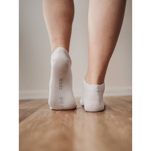 Barefoot kojinės - žemo kirpimo - Essentials - balta