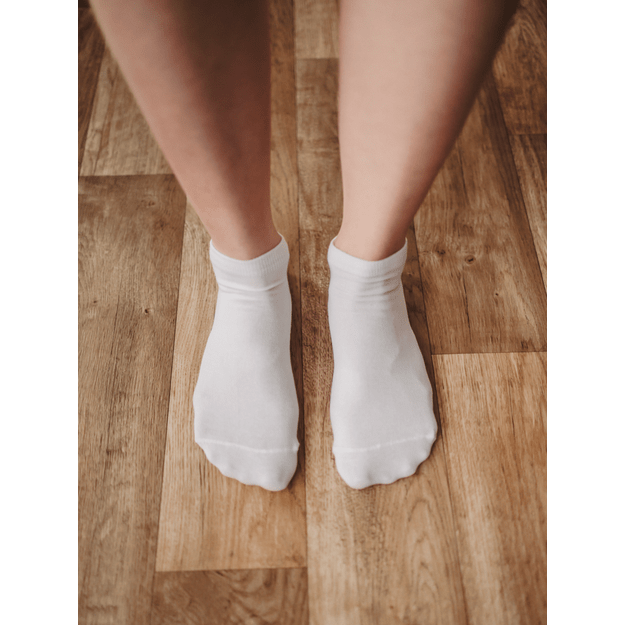 Barefoot kojinės - žemo kirpimo - Essentials - balta