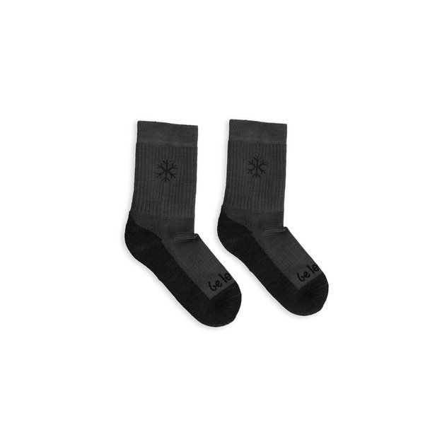 Kids barefoot Socks Be Lenka Kids - Crew - Merino Wool - Grey