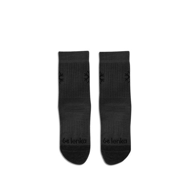 Kids barefoot Socks Be Lenka Kids - Crew - Merino Wool - Grey
