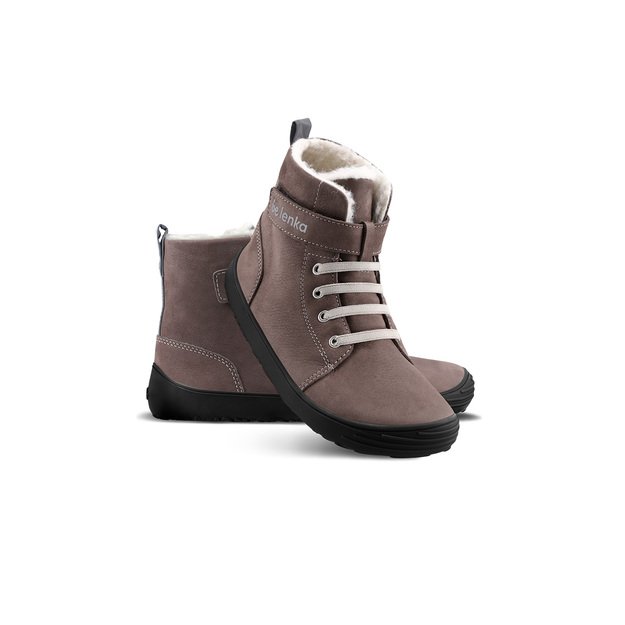 Winter Kids Barefoot Be Lenka Winter Kids - Chocolate