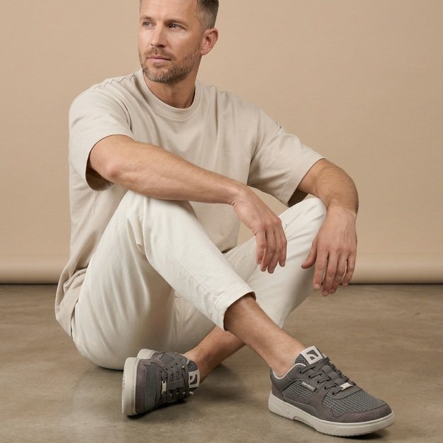 Barefoot Sneakers Barebarics Zing - Fresh - Dark Grey
