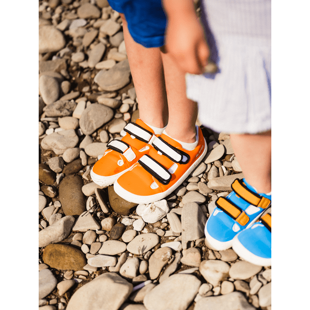 Be Lenka Kids barefoot sneakers Seasiders - Orangy