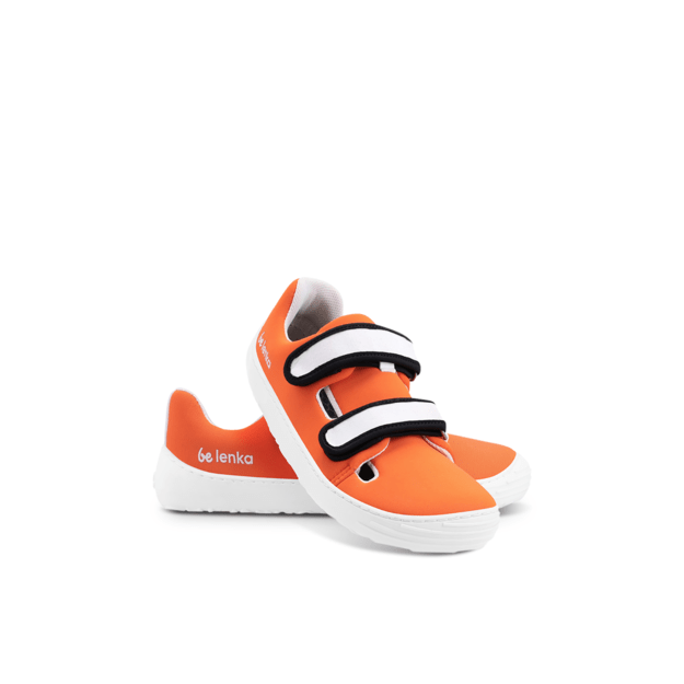 Be Lenka Kids barefoot sneakers Seasiders - Orangy