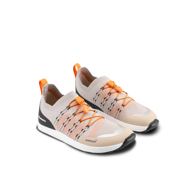 Barefoot Sneakers Barebarics Voyager - Beige & White