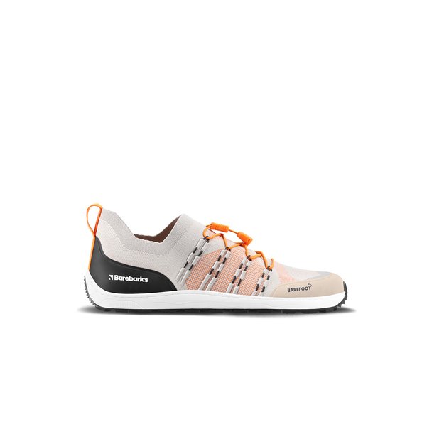 Barefoot Sneakers Barebarics Voyager - Beige & White