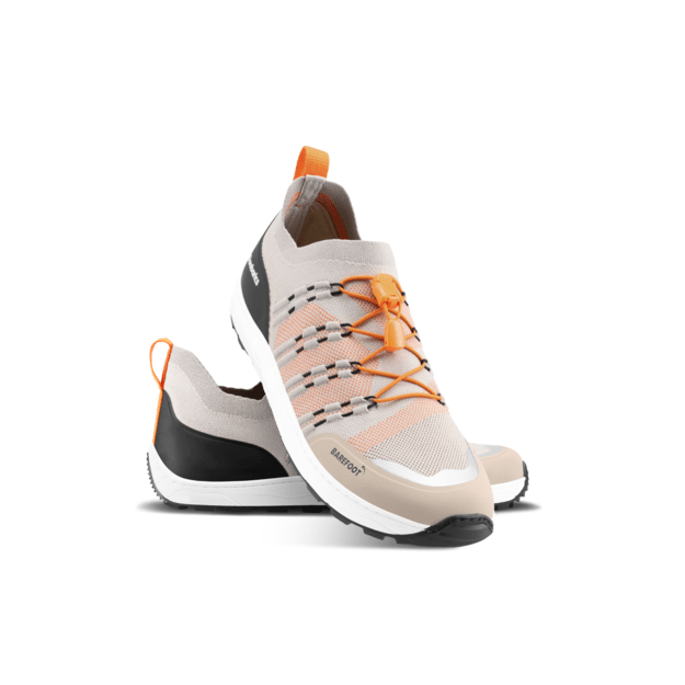 Barefoot Sneakers Barebarics Voyager - Beige & White