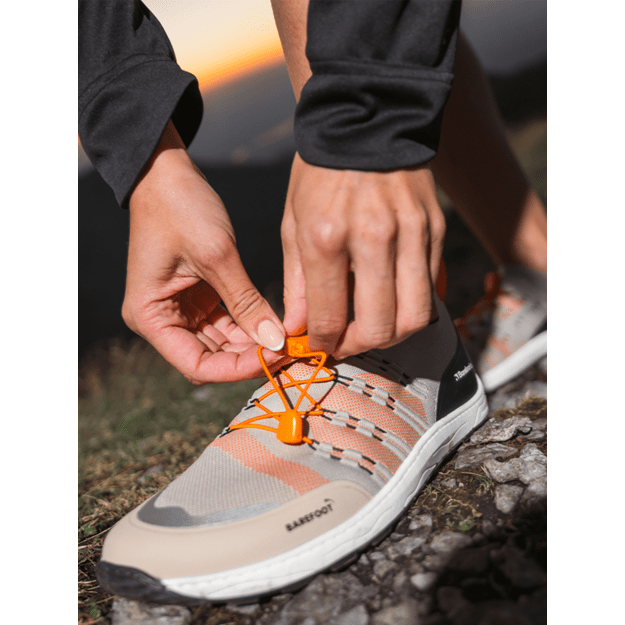 Barefoot Sneakers Barebarics Voyager - Beige & White