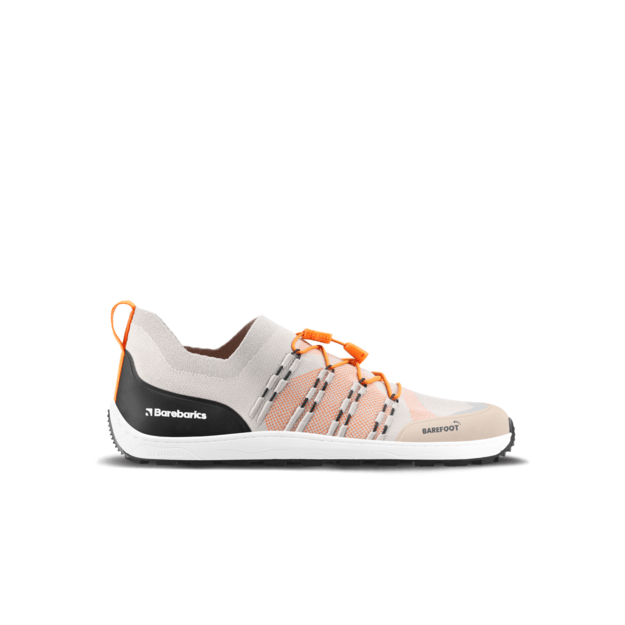Barefoot Sneakers Barebarics Voyager - Beige & White