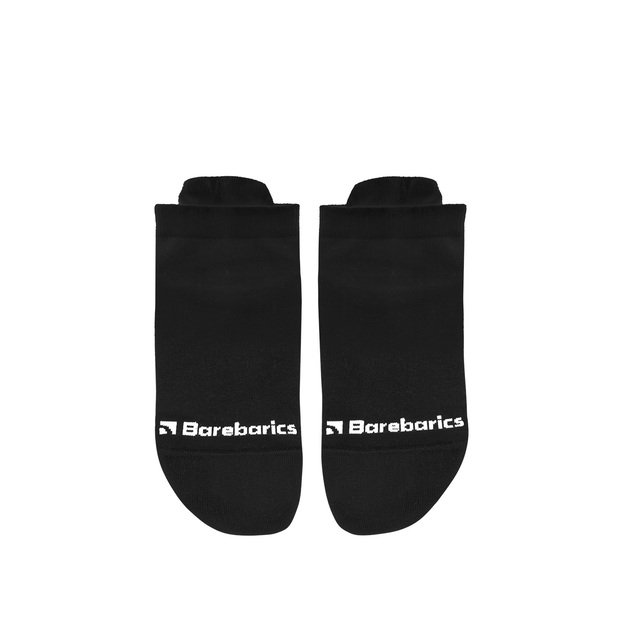 Barebarics - Barefoot Socks - Low-cut - Black - 3 pack