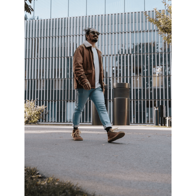 Barefoot Sneakers Barebarics Element - Walnut Brown