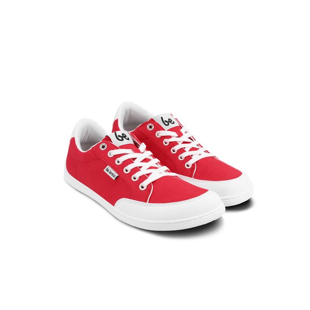 Barefoot Sneakers Be Lenka Rebound - Red & White