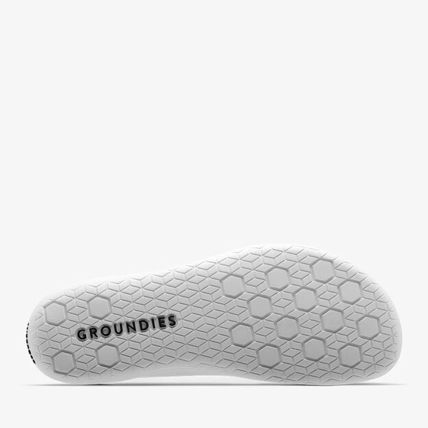 Barefoot Tenisky GROUNDIES&reg; Active Knit B&iacute;l&eacute;