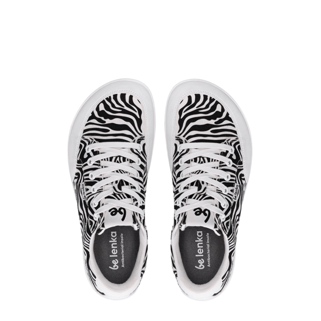 Barefoot Sneakers Be Lenka Rebound - Zebra