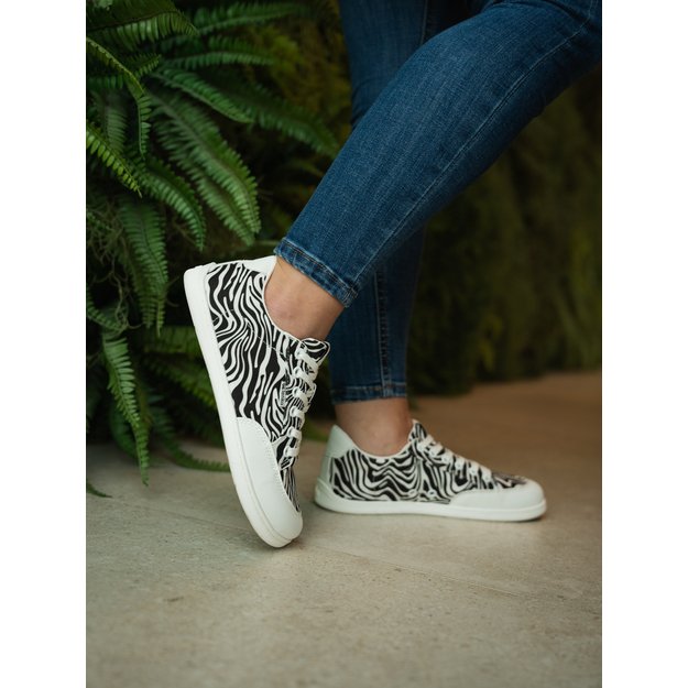 Barefoot Sneakers Be Lenka Rebound - Zebra