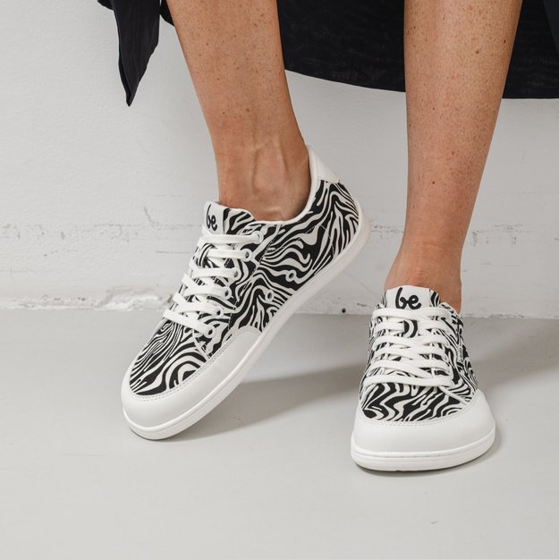 Barefoot Sneakers Be Lenka Rebound - Zebra