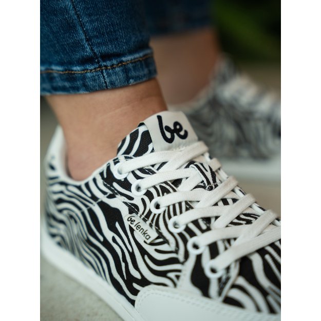Barefoot Sneakers Be Lenka Rebound - Zebra