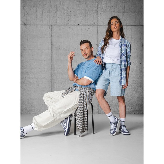Barefoot Sneakers Barebarics Dropsta - Blue & Silver