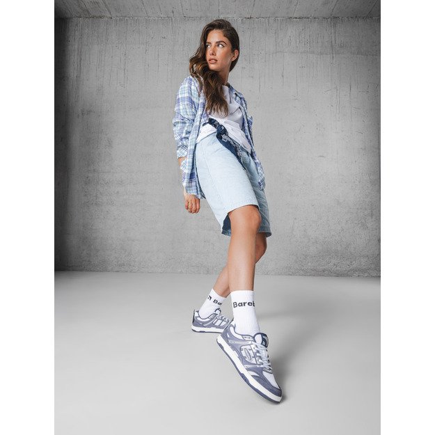 Barefoot Sneakers Barebarics Dropsta - Blue & Silver