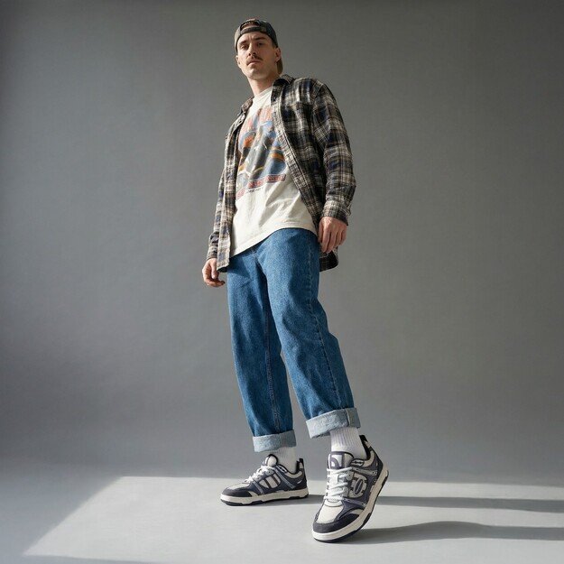 Barefoot Sneakers Barebarics Dropsta - Blue & Silver