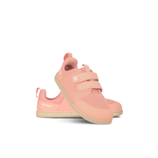 Kids barefoot sneakers Be Lenka Bounty Junior - Coral Pink