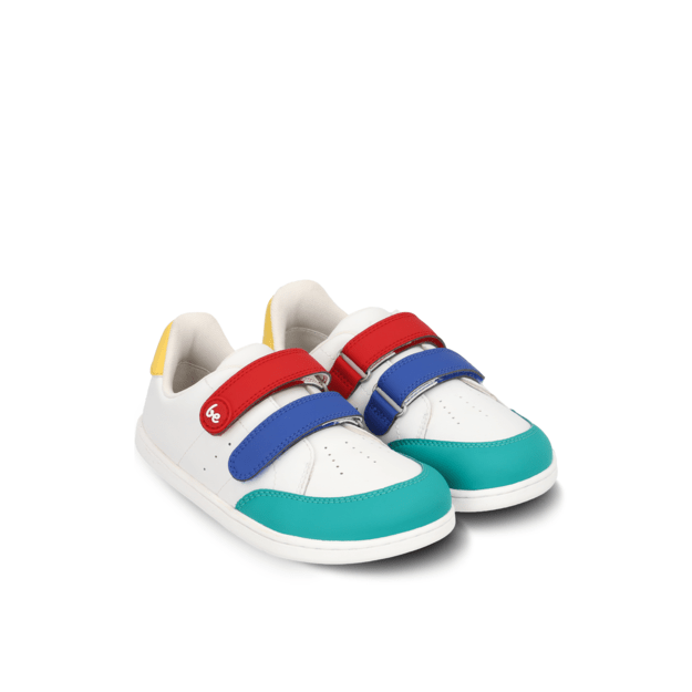 Kids barefoot sneakers Be Lenka Energise Preschool - White & Multicolour