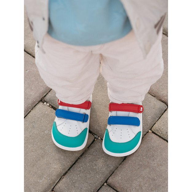 Kids barefoot sneakers Be Lenka Energise Preschool - White & Multicolour