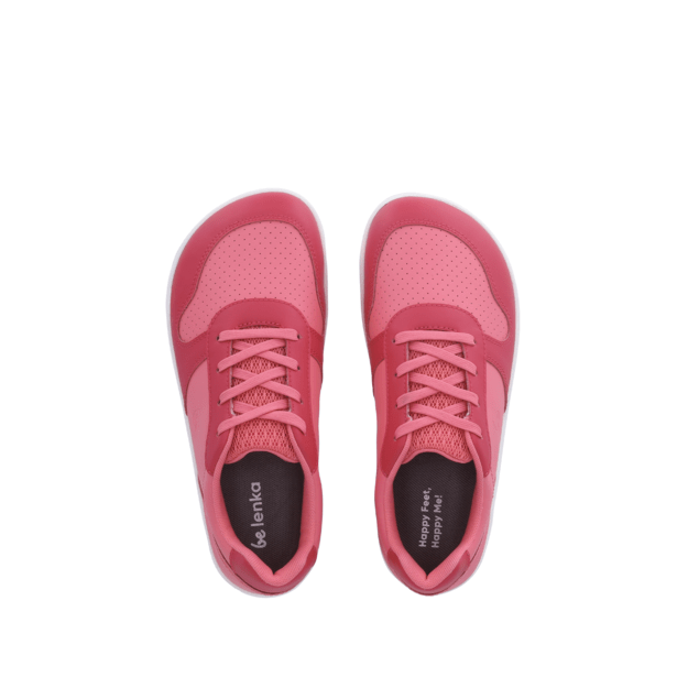 Vaikiški barefoot kedai Be Lenka Scoot Junior - rožinė