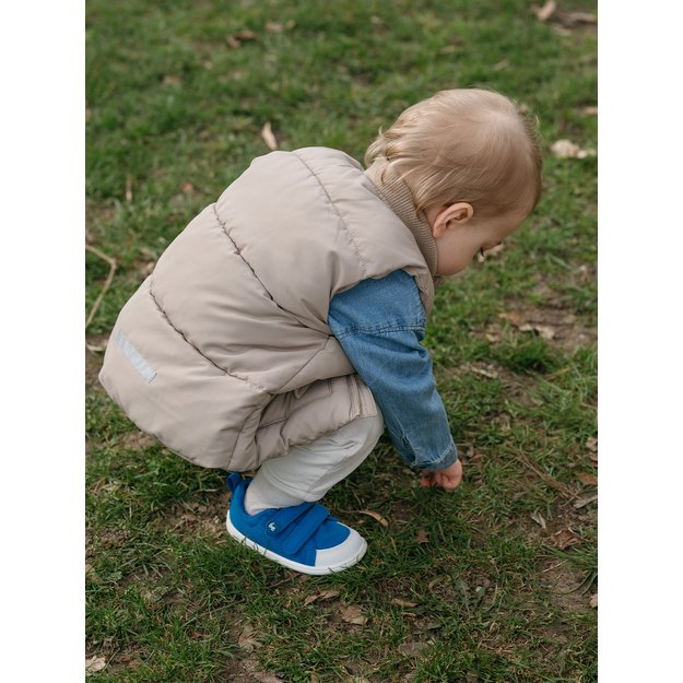 Vaikiški barefoot kedai Be Lenka Canvi Preschool - mėlyna