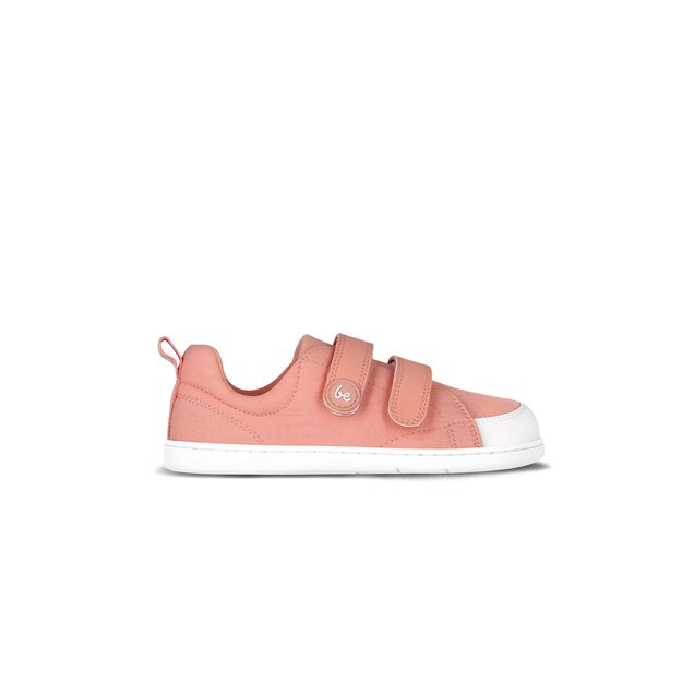 Kids barefoot sneakers Be Lenka Canvi Kids - Coral Pink