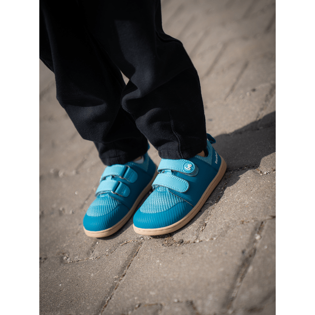Vaikiški barefoot kedai Be Lenka Bounty Kids - žydra