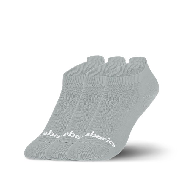 Barebarics - Barefoot kojinės - žemo kirpimo - pilkos - 3 poros