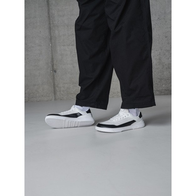 Barefoot Sneakers Barebarics Vaporo - White & Black
