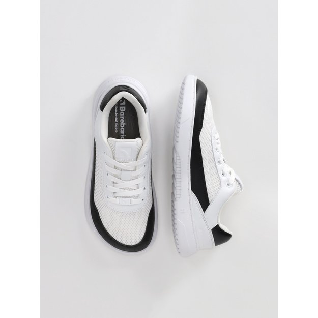 Barefoot Sneakers Barebarics Vaporo - White & Black