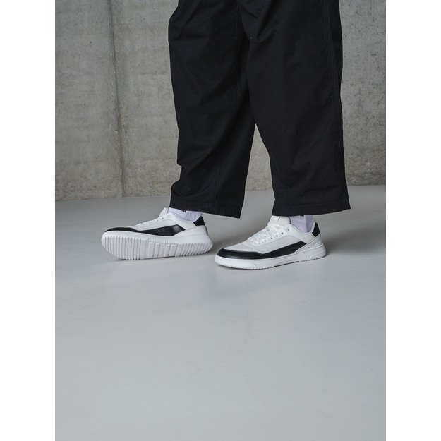 Barefoot Sneakers Barebarics Vaporo - White & Black