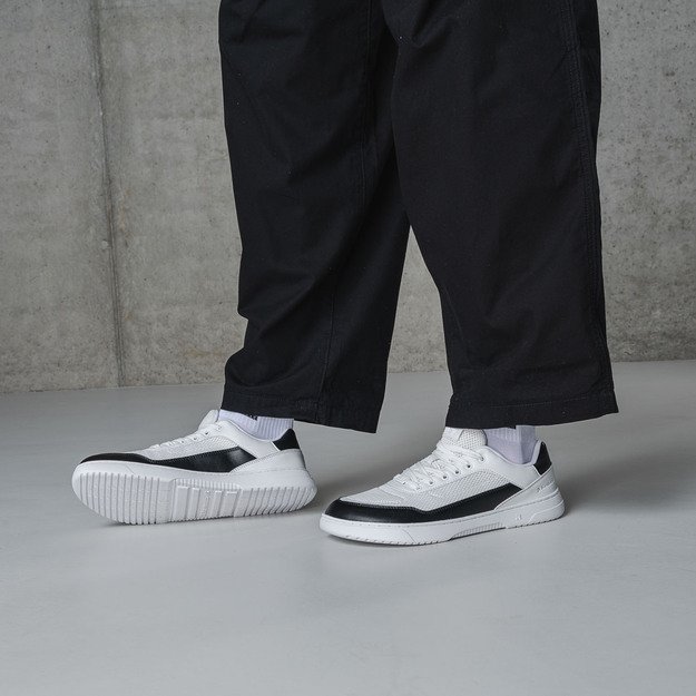 Barefoot Sneakers Barebarics Vaporo - White & Black