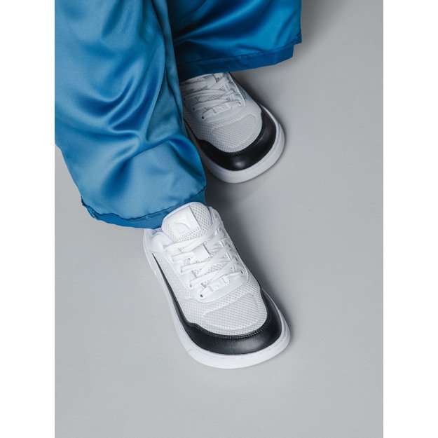 Barefoot Sneakers Barebarics Vaporo - White & Black