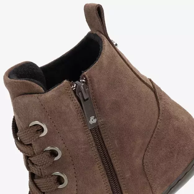 GROUNDIES® Salzburg moteriški barefoot aulinukai ruda 1