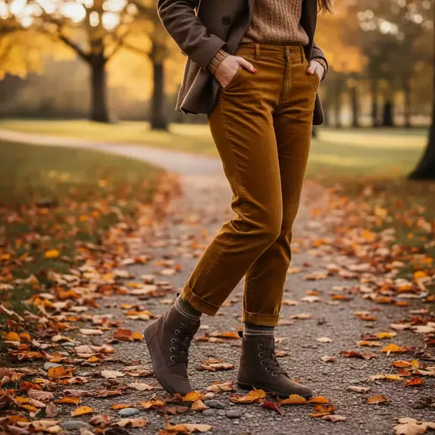 GROUNDIES® Salzburg moteriški barefoot aulinukai ruda 2
