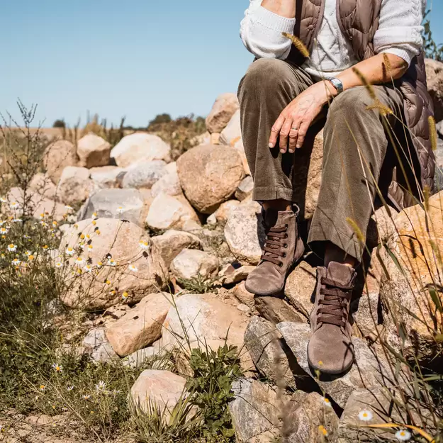 GROUNDIES® Salzburg moteriški barefoot aulinukai ruda 6