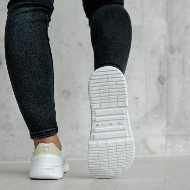 Barefoot Sneakers Barebarics Vaporo - White & Beige 37 dydis - greitas pristatymas 2 Barefoot Sneakers Barebarics Vaporo - White & Beige 37 dydis - greitas pristatymas 2