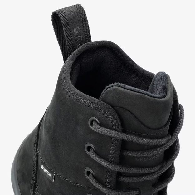 GROUNDIES® Springfield – barefoot outdoor žieminiai batai juoda 4